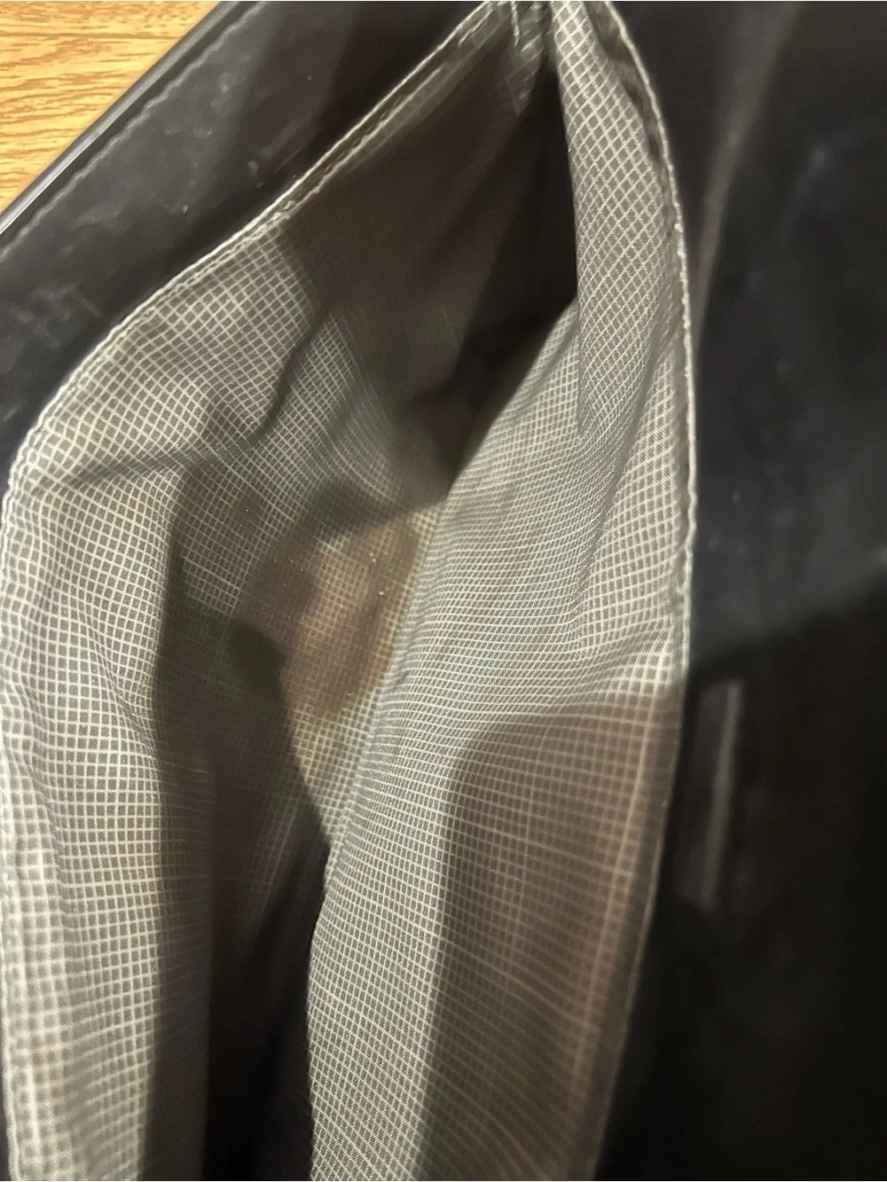 Jack Spade Black Leather Messenger Bag‎ Crossbody Laptop Briefcase Work Travel
